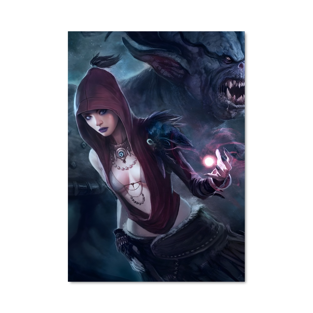 Poster Morrigan et le Dragon